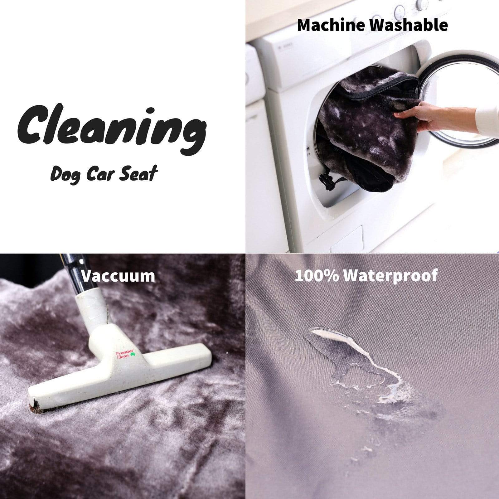 Sling Guard Car Travel Sling Guard Luxury Dog Car Seat Cover, Reversible Car Hammock