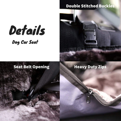 Sling Guard Car Travel Sling Guard Luxury Dog Car Seat Cover, Reversible Car Hammock