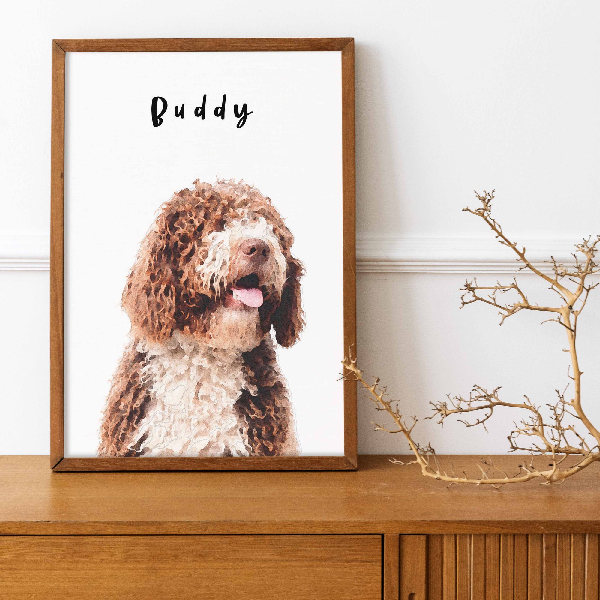 Sticky Bee Studio Pet Portrait Custom Pet Portrait