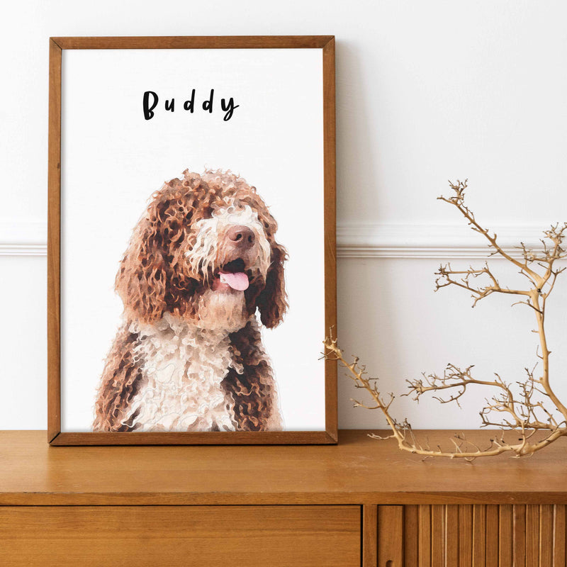 Sticky Bee Studio Pet Portrait Custom Pet Portrait
