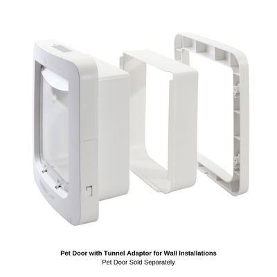 Sure Petcare Containment Sureflap Pet Door Tunnel Extender White