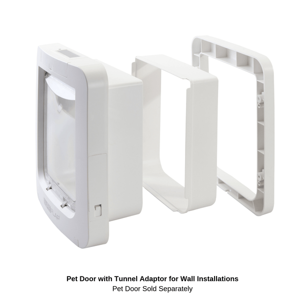 Sureflap Pet Door Tunnel Extender White Modern Pets