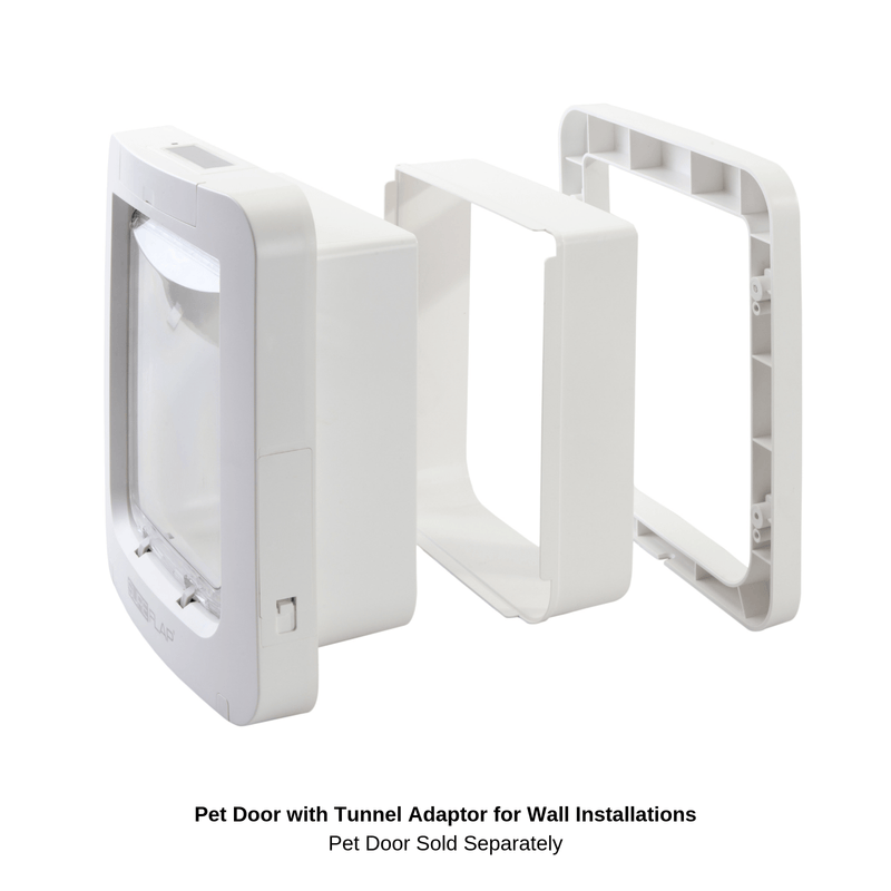 Sure Petcare Containment Sureflap Pet Door Tunnel Extender White