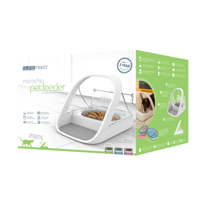 Sure Petcare Pet Feeder Surefeed Microchip Pet Feeder, Smart Feeding Bowl for Dogs & Cats