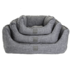 T&S Products Dog Bed T&S Sorrento Ash Grey Luxury Dog Bed