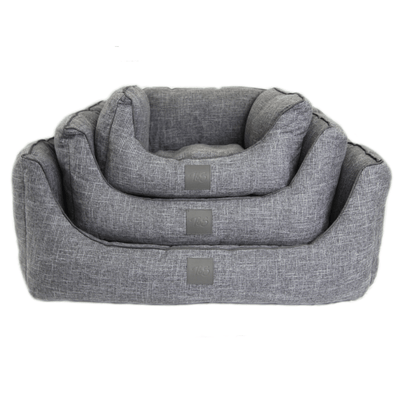 T&S Products Dog Bed T&S Sorrento Ash Grey Luxury Dog Bed