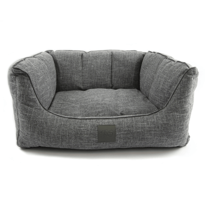 T&S Products Dog Bed T&S Sorrento Ash Grey Luxury Dog Bed