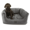 T&S Products Dog Bed T&S Sorrento Ash Grey Luxury Dog Bed