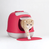 United Pets Litter Box United Pets Minu Hooded Cat Litter Box w/ Odor Control, Grey